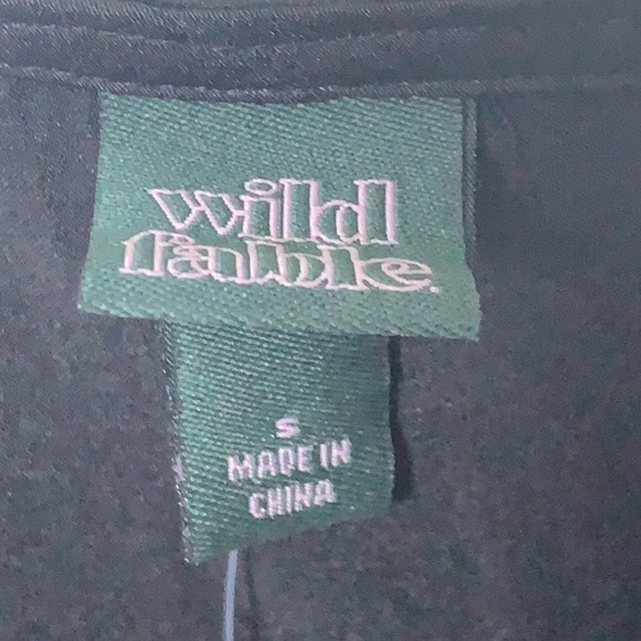 Wild Fable Black Ribbon Tank. Small. Brand New - Picture 2 of 5